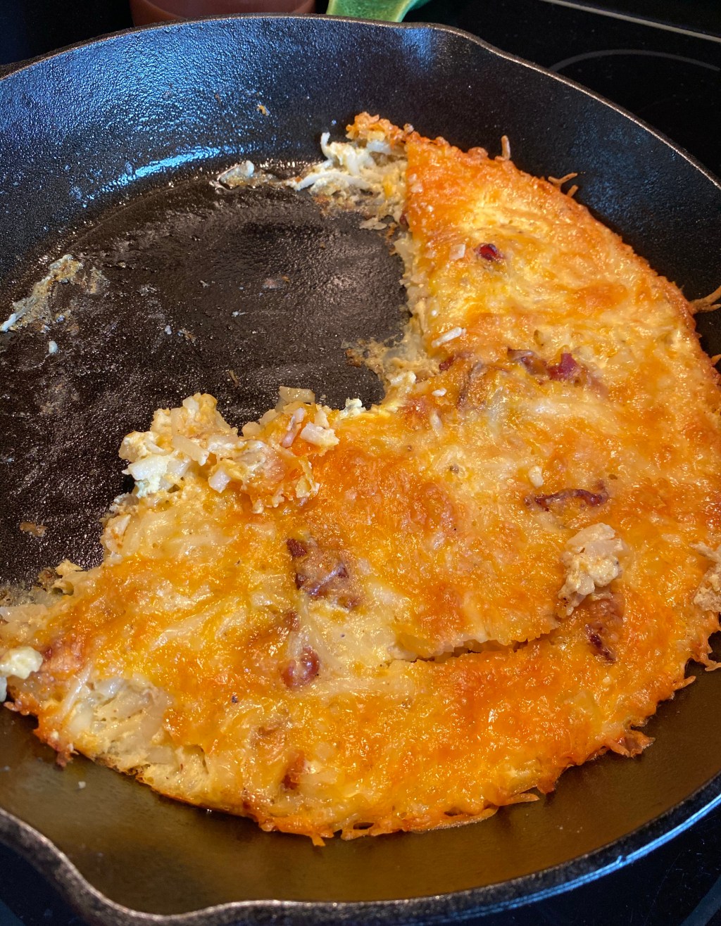 Cheesy Bacon Hashbrown Casserole