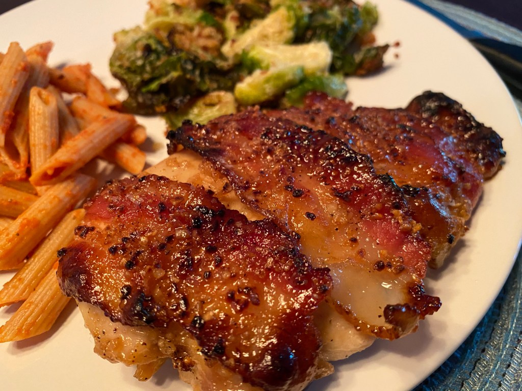 B is for Brown Sugar Garlic Chicken